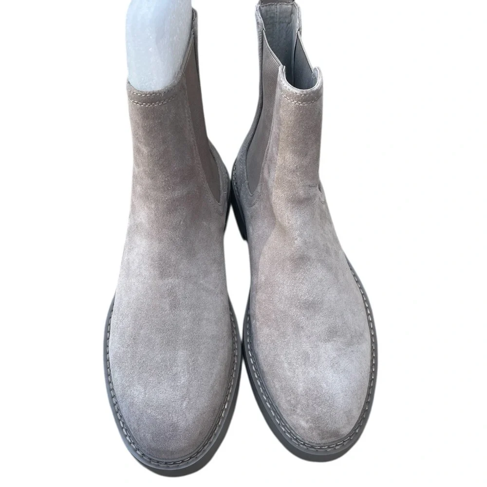 Saint Morta‎ Chunky Chelsea Boot, Taupe, Size 8 Men, NIB